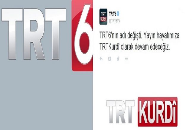 TRT 6'nn ad TRT Kurd oldu...