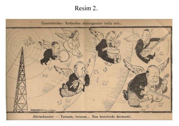 Akbaba Dergisi M�zik Karikat�rleri