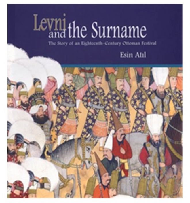 Esin Atılın, Levni and the Surname adlı kitabı, çok güzel baskısı ve cildiyle Levninin, Vehbi Surnamesi (Surname-i Vehbi) için yaptığı minyatürleri kapsamaktadır. Bilindiği gibi bu Surname, Ahmed IIIün saltanatı zamanında (1703-30) bir sünnet düğünü münasebetiyle yapılan şenlikler üzerinedir. 