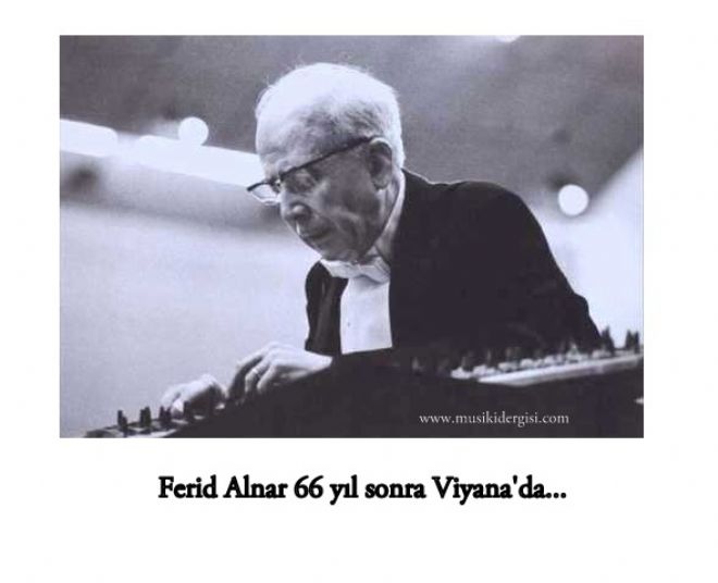 Viyanada Ferid Alnar eserleri konseri 