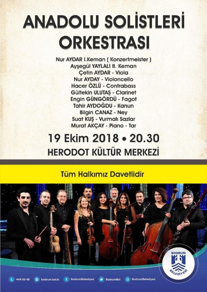 Anadolu Solistleri Konseri Bodrum'da